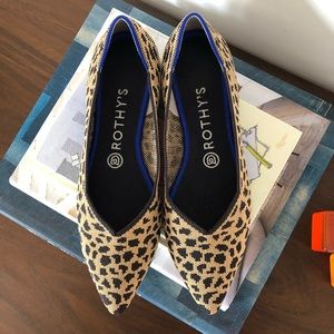 Rothy’s The Point in Leopard